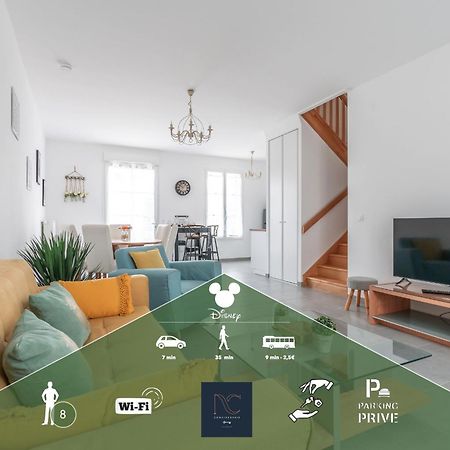 *Disneyland-Paris* 8 Pers, Wifi, Netflix, Parking سيري المظهر الخارجي الصورة